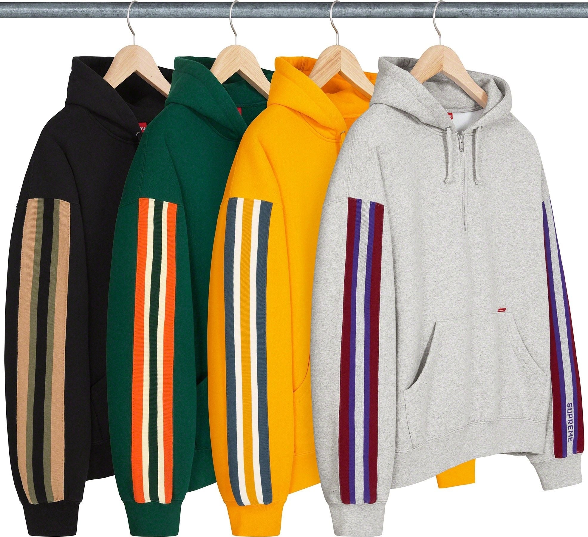 Half Zip Hooded Sweatshirt